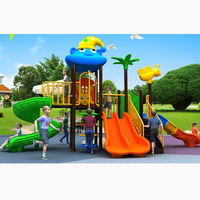 Toboggans pour enfants d'extérieur et d'intérieur - Construction en acier et en plastique pour jardin et école