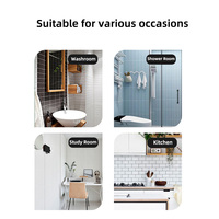 Panneau mural SPC en marbre facile à installer, imperméable et résistant à l'humidité, revêtement mural de salle de bain, panneau de décoration murale de douche DIY