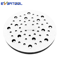 Tampons de protection EVERTOOL 6 pouces 52 trous Tampons d'interface Meule à marbre Polisseuse Disque de ponçage 150 mm Tampons de polissage diamantés