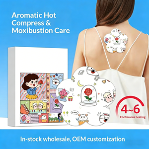 Самонагревающийся пластырь с натуральным экстрактом полыни для моксотерапии: облегчение боли в плечах, пояснице и ногах - Product Image 2