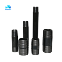 Raccords en fonte malléable CA, vente chaude, à goulot fermé, 150LB, 1/4in~6', pour gaz, coude, té, réducteur, manchon, joint court fileté