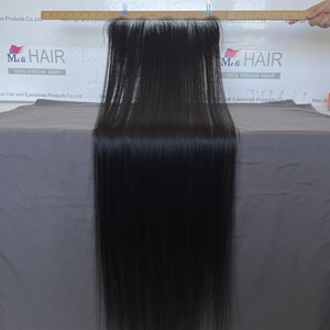 Lace Frontal de Cabello Humano Suizo 13x4 Pre-Pluck de 40 Pulgadas, 100% Cabello Humano, Transparente, para Mujeres Negras - Product Image 4