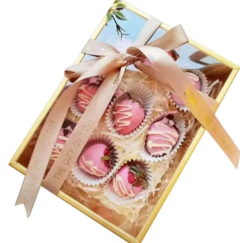 OEM biscotti dolci cibo confezione regalo scatola regalo catering scatole per dolci divisori