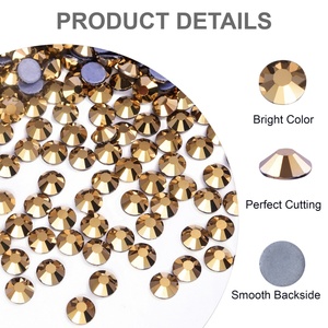OLeeya Strass thermocollants allemands en vrac, colorés, pour appliques de bikini - Product Image 2