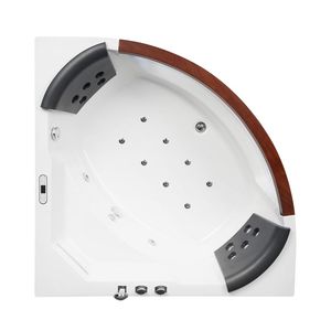 Baignoire à remous en acrylique autoportante écologique pour salle de bain intérieure et extérieure, <span class=keywords><strong>hydromassage</strong></span>, <span class=keywords><strong>jacuzzi</strong></span>, villa colorée 12 - Product Image 3