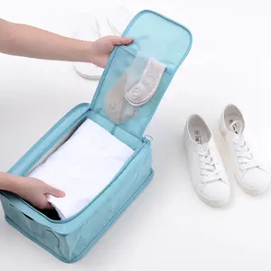 Organizador dobrável para sapatos, sapato esportivo para viagem à prova d'água com grande tamanho