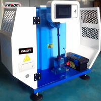 Machine d'essai d'impact Charpy XJJ-5 avec écran tactile LCD, équipement d'essai d'impact Charpy, prix