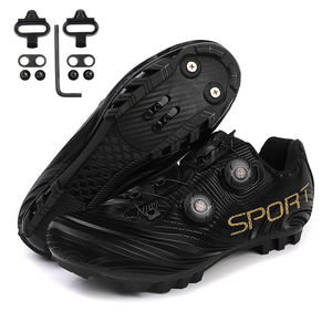 Chaussures de cyclisme VTT pour hommes crampons de vélo antidérapants pour été hiver printemps automne <span class=keywords><strong>Triathlon</strong></span> VTT chaussures de Sport - Product Image 2