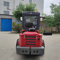 Landschaftsbau-Knickgelenkter Kleiner Frontlader DY1150 mit Mehreren Anbaugeräten