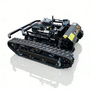 Robot tondeuse sans fil télécommandé certifié CE EPA, adapté à tous les terrains, y compris les pentes raides, capable de tondre. - Product Image 1