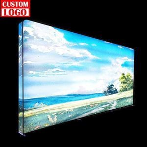 Outdoor Waterproof High Quality Led <b>Advertising</b> Sign Fabric Backlit Lightbox Textile Aluminum Profile <b>Light</b> <b>Box</b> - Product Image 1