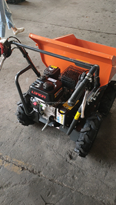 Chariot à <span class=keywords><strong>moteur</strong></span> électrique 4 roues, mini-<span class=keywords><strong>dumper</strong></span> de chantier, <span class=keywords><strong>brouette</strong></span> électrique - Product Image 4