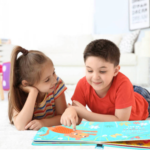 Venta al por mayor de libros de cuentos en inglés personalizados <span class=keywords><strong>para</strong></span> niños, juego de libros suaves de aprendizaje con impresión completa - Product Image 3