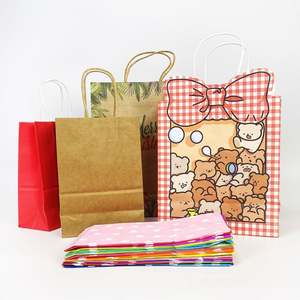 Sacs en papier promotionnels personnalisés écologiques imprimés, prix de gros, fabrication chinoise - Product Image 1