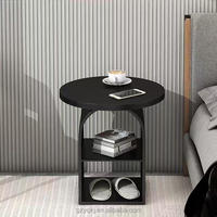 Meubles de salon modernes de luxe haut de gamme Table basse en verre mobile avec motif ovale pour la maison avec ensemble de canapé