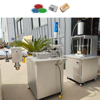 Ligne de fabrication de savon numérique entièrement automatique multi-tension à petite échelle, capacité de 200 kg, avec machine de découpe et d'estampage, garantie de 2 ans