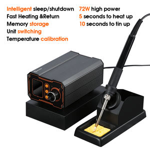<span class=keywords><strong>Pistola</strong></span> de aire caliente y Estación de Reparación de soldadura SMD, nuevo, profesional, 2 en 1, para teléfonos móviles y portátiles - Product Image 2