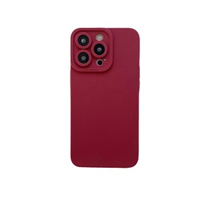 เคสโทรศัพท์ TPU สำหรับ <span class=keywords><strong>iPhone</strong></span> 13/15 ป้องกันแรงกระแทก ครอบคลุมทั้งตัว สีพื้น ป้องกันเลนส์ ตัดเย็บแม่นยำ บางเฉียบ - Product Image 5