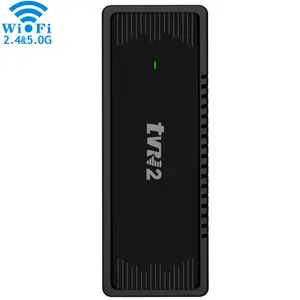 2.4G/5G Dubbele Wifi Android Tv Stick 4K Android 10 Tv Dongle Android Airplay Dlna Hd Media Speler Tv Stick Dongle Ontvanger