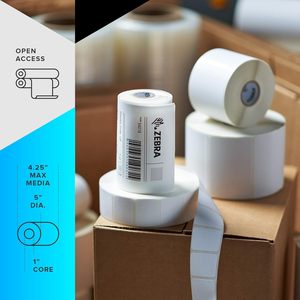 Zebra gk420d trực tiếp máy tính để bàn nhiệt máy in đơn sắc 4 in chiều rộng USB nối tiếp cổng song song kết nối mô hình kho - Product Image 4