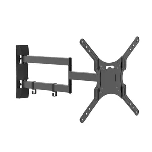 Charmount Swivel TV Wall Mount Max VESA 400x400 mm hold 26-55 Inches Tilt +2/-12 Degrees and Swivel Welding TV to Wall