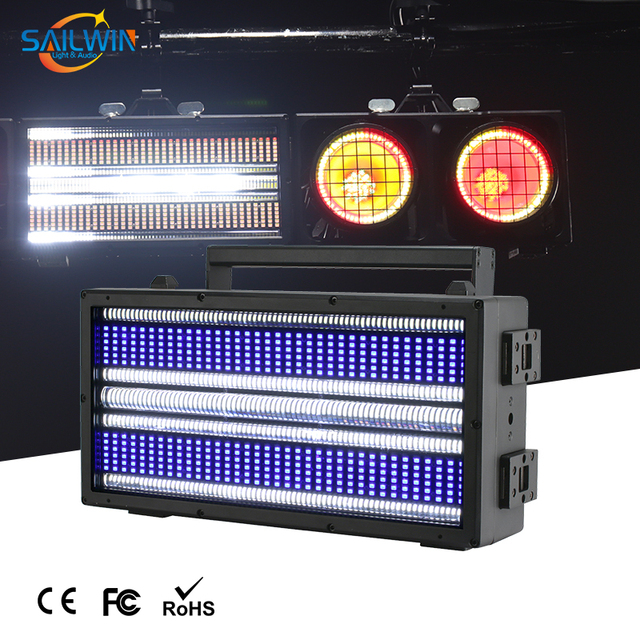 Professional 360X2w LED Strobe LED Strobe Flash Wash Effect Light with Joint Waterproof for Stage Wedding Dj Disco