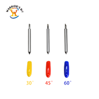 Cuchilla de Corte de Alta Precisión Warrior's Bit de Carburo de Tungsteno 30/45/60 Grados OEM/ODM para Plotter Roland