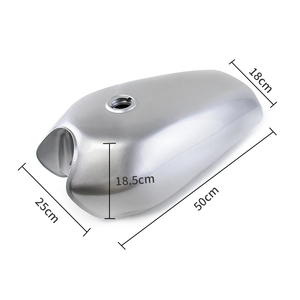 Serbatoio Universale per Moto Cafe Racer, Serbatoio Carburante Vintage per Moto, Serbatoi Benzina Retrò Adatti per <span class=keywords><strong>Honda</strong></span> CG125 - Product Image 2