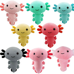20cm Kawaii Animal Axolotl Plushie figura de peluche de juguete Animal relleno Axolotl muñeca Plushie <span class=keywords><strong>Ambystoma</strong></span> Mexicanum juguete de peluche suave - Product Image 1