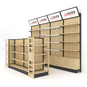 Heavy Duty Cửa Hàng Tạp Hóa Bán Lẻ Hiển Thị Đứng Kệ Siêu Thị Kệ Gondola Kệ - Product Image 4