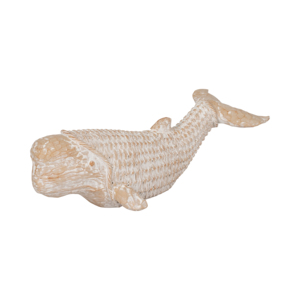 Statuetta di Balena, Scultura in Stile Costiero per Arredamento Casa, Bagno, Ufficio, Soggiorno, Decorazione Moderna - Product Image 2