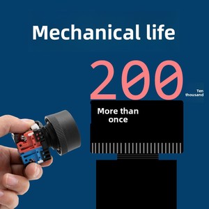 Bouton poussoir d'arrêt d'<span class=keywords><strong>urgence</strong></span> AR30V1E, démarrage à deux mains AR30B2R, trou <span class=keywords><strong>de</strong></span> montage 30 mm, interrupteur d'alimentation vert 3C non intelligent - Product Image 4