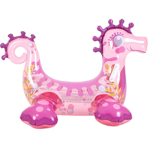 Galleggiante gonfiabile dello stagno del cavaliere del cavalluccio marino del PVC dei giocattoli dell'acqua dei bambini di esplosione - Product Image 5