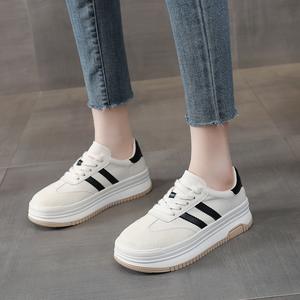 Nouvelles baskets blanches pour femmes, chaussures décontractées très populaires et polyvalentes <span class=keywords><strong>avec</strong></span> semelles épaisses - Product Image 3