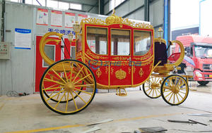 Transport spécial européen de luxe Royal, fabricant de calèche à cheval électrique de <span class=keywords><strong>mariage</strong></span> confortable et touristique - Product Image 4