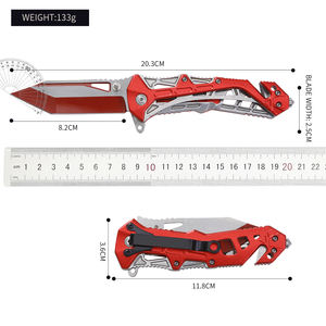 سكين قابل للطي من SELAN بشفرة 4.5 بوصة من الفولاذ 3cr13 بسمك 3.0 مم ومقبض ألومنيوم، سكين جيب OEM CT583 - Product Image 2