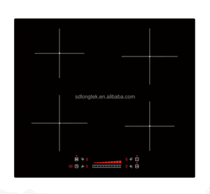 Table de cuisson à <span class=keywords><strong>induction</strong></span> encastrable 4 brûleurs avec 4 zones de contrôle tactile et surface <span class=keywords><strong>en</strong></span> céramique pour usage domestique et hôtelier - Product Image 4