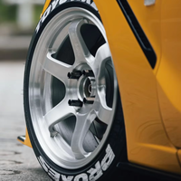 عجلات LZT-219 مقاس 18 بوصة من نوع Volk Racing Te37 Saga S-PLUS لسيارات تويوتا وسوبارو ومازدا وهوندا سيفيك، متوفرة بنمط 5x100 و5x112 و5x120 و5x114.3
