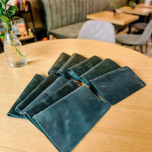 Custom Genuine Leather Menu Holder Ring <b>Binder</b> Menu Cover Wholesale Restaurant Menu <b>Folder</b> Loose Leaf <b>Binder</b> ALM-0070 - Product Image 1