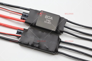 Contrôleur ESC 3S-6S brossé 30-120A pour moteur brushless avec stack pour drones, accessoires et pièces de drones FPV, modèles réduits d'avions - Product Image 4