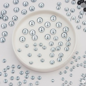 Perles de strass en résine époxy saphir indien de 5 mm, forme diamant, trou central, à coudre, accessoires de bijouterie DIY pour vêtements - Product Image 5