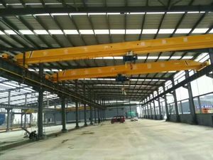 Grúa aérea de una sola viga LD Grúa de puente de un solo haz Grúa de puente eléctrica para construcción - Product Image 2