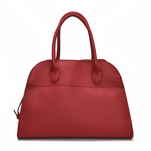 Sac fourre-tout motif litchi transfrontalier pour femme, grande capacité, rétro, portable, sac à bandoulière haut de gamme et tendance - Product Image 5
