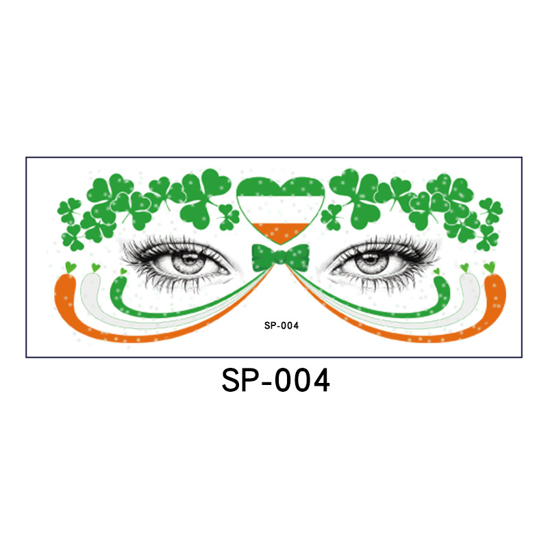 Irish face patch sp-004 - 65*160mm