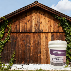 Selante de Madeira Exterior à Base de Água WB-500 Resistente às Intempéries e UV Endurecedor de Textura de Madeira Revestimentos de Proteção Transparentes - Product Image 3