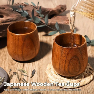 Taza <span class=keywords><strong>de</strong></span> té <span class=keywords><strong>de</strong></span> madera <span class=keywords><strong>de</strong></span> azufaifo clásica <span class=keywords><strong>de</strong></span> laca <span class=keywords><strong>antigua</strong></span> al por mayor, taza <span class=keywords><strong>de</strong></span> vientre <span class=keywords><strong>de</strong></span> madera Natural Europea creativa para restaurante, uso doméstico para leche - Product Image 2