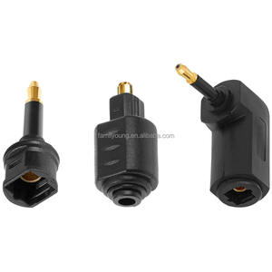 <span class=keywords><strong>Adaptateur</strong></span> de câble audio <span class=keywords><strong>optique</strong></span> numérique à fibre <span class=keywords><strong>optique</strong></span> Toslink vers Mini Toslink vers <span class=keywords><strong>Jack</strong></span> 3.5mm à angle droit - Product Image 1