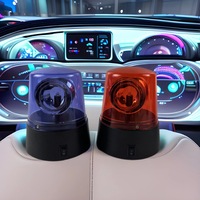 Feux de signalisation rotatifs à LED en plastique, fonctionnant sur piles (3xAA), protection IP44, sécurité routière, chantier, contrôle du trafic