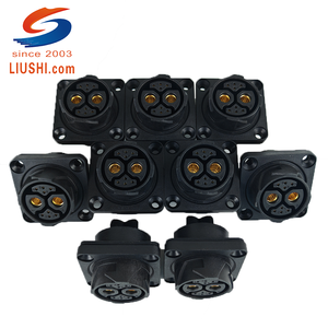 منفذ شحن 30-50A M25 2 + 6 سدادة دائرية نايلون بطارية الدراجة الإلكترونية مقبس سكوتر E بطاريات الدراجة السلكية - Product Image 3