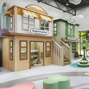 Eco-friendly Kids Fixture Interior Design For Children Playground & Restaurant Shop Fitting Fitment Decoration - Product Image 1